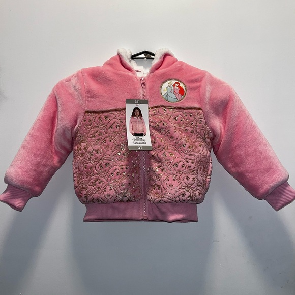 Disney Princess Sherpa hoodie / jacket. NWT - Picture 4 of 5